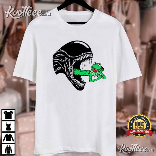 Alien Kermit The Frog T-Shirt