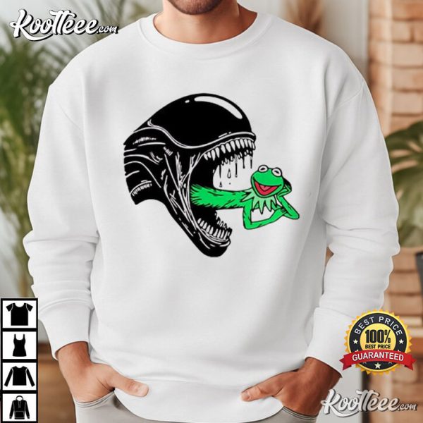 Alien Kermit The Frog T-Shirt