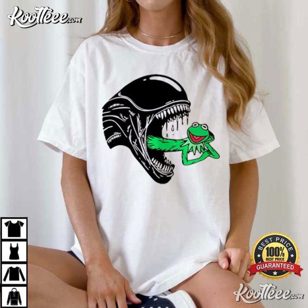 Alien Kermit The Frog T-Shirt