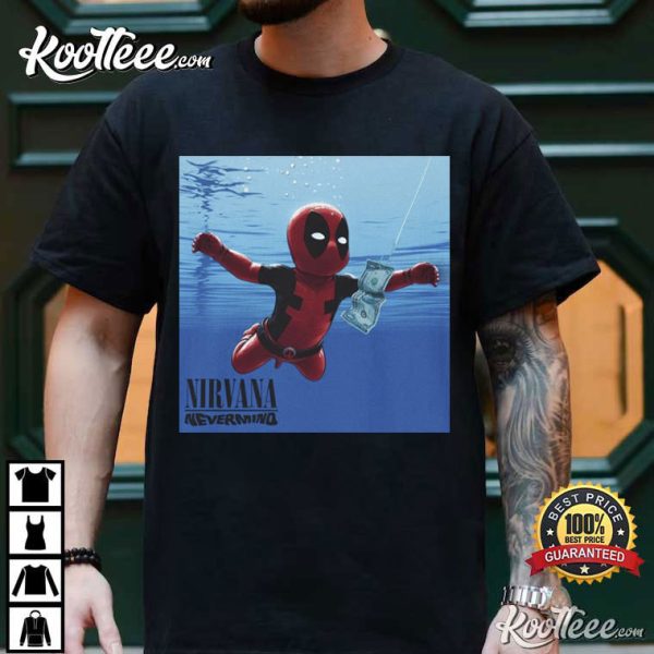 Baby Deadpool Nirvana Funny T-Shirt