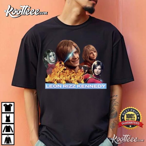 Leon Rizz Kennedy Leon Kennedy Resident Evil 4 T-Shirt