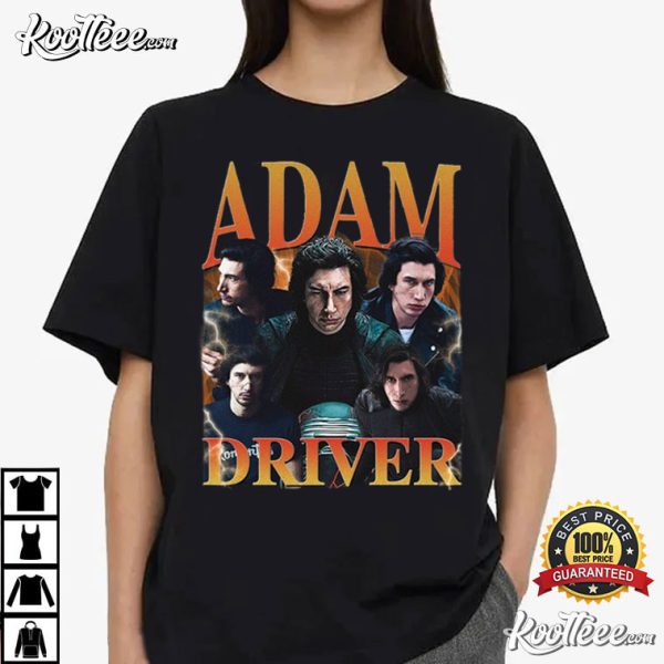 Adam Driver Vintage Fans Gift T-Shirt