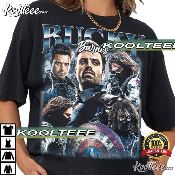 Bucky Barnes Winter Soldier Vintage T-Shirt