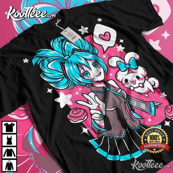 Hatsune Miku Anime Gift T-Shirt