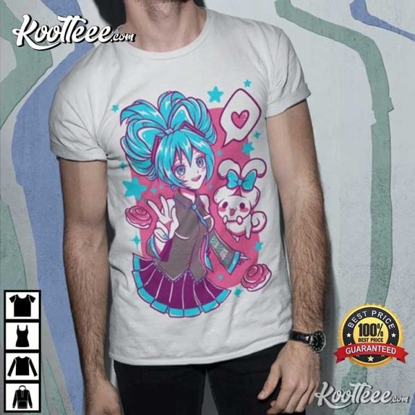 Hatsune Miku Anime Gift T-Shirt