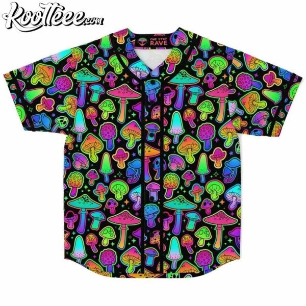 Psilo Rave Festival Baseball Jersey