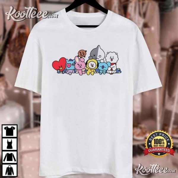 BT21 Characters BTS Army Kpop T-Shirt