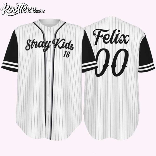 Stray Kids Felix Kpop Baseball Jersey