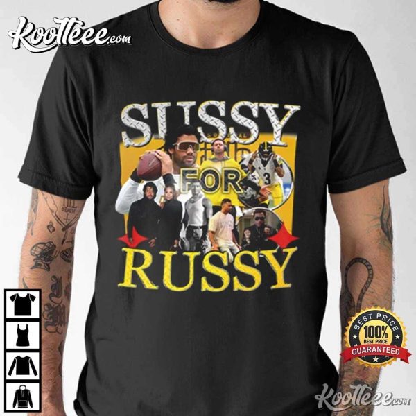 Sussy For Russy Russell Wilson T-Shirt