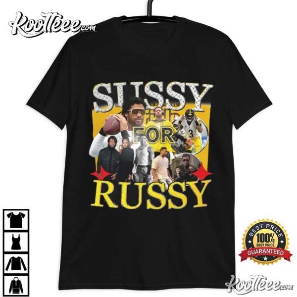 Sussy For Russy Russell Wilson T-Shirt