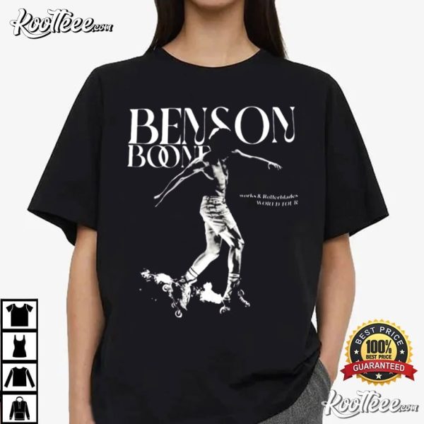 Benson Boone Fireworks And Rollerblades World Tour Gift T-Shirt