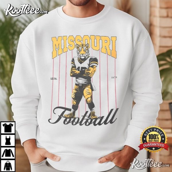 Missouri Football Sports Fan Vintage T-Shirt