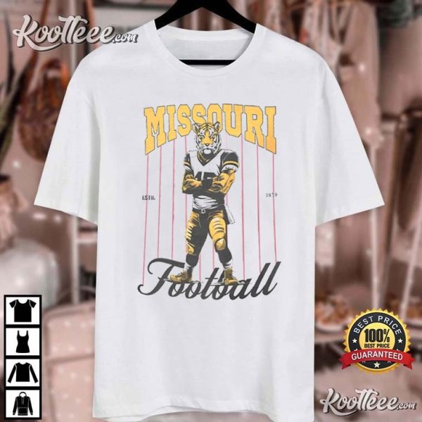 Missouri Football Sports Fan Vintage T-Shirt