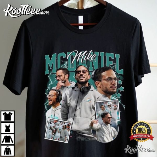 Mike McDaniel Vintage 90s Football T-Shirt