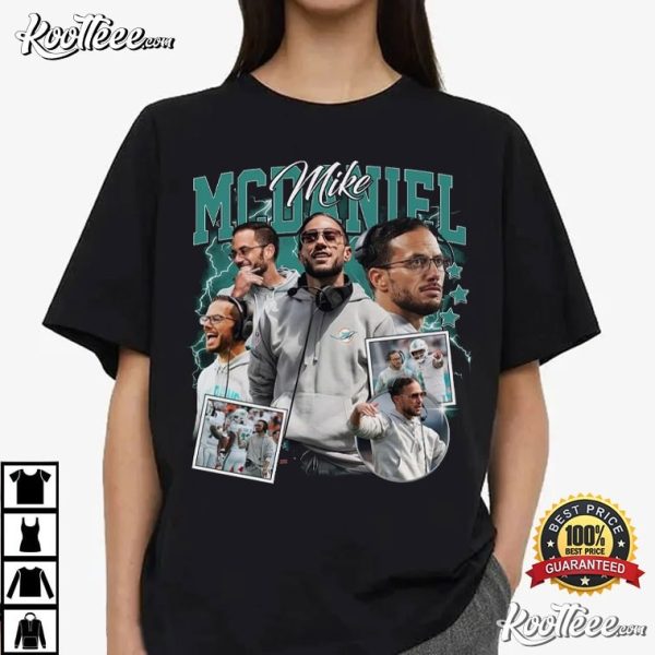 Mike McDaniel Vintage 90s Football T-Shirt