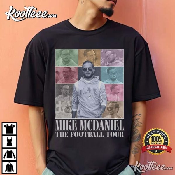 Mike McDaniel Miami Football Tour T-Shirt