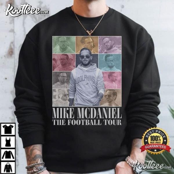 Mike McDaniel Miami Football Tour T-Shirt