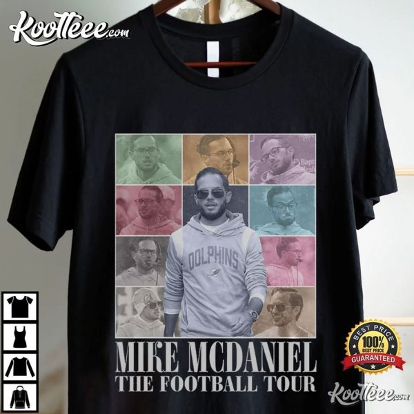 Mike McDaniel Miami Football Tour T-Shirt