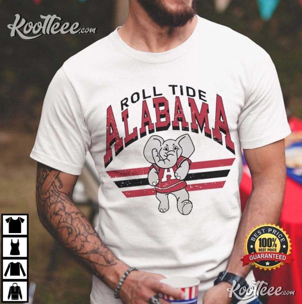 Roll Tide Alabama Crimson Tide Football Retro T-Shirt