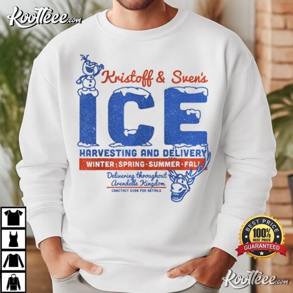 Frozen Kristoff Sven’s Ice Harvesting And Delivery T-Shirt