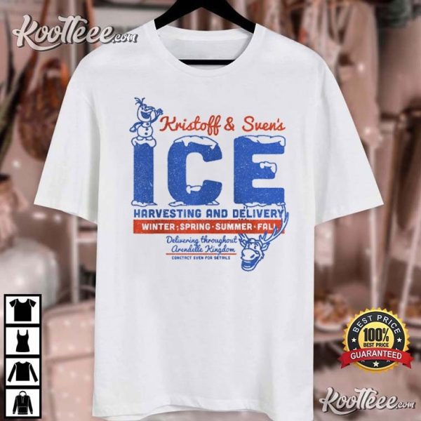 Frozen Kristoff Sven’s Ice Harvesting And Delivery T-Shirt