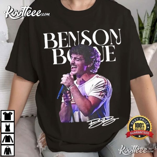 Benson Boone Fireworks And Rollerblades Tour Merch T-Shirt