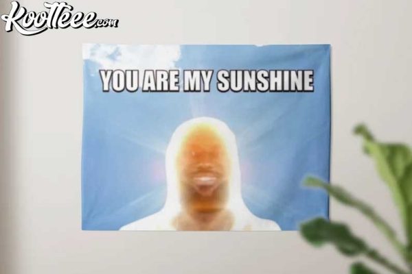 LeBron Meme You Are My Sunshine Wall Tapestry