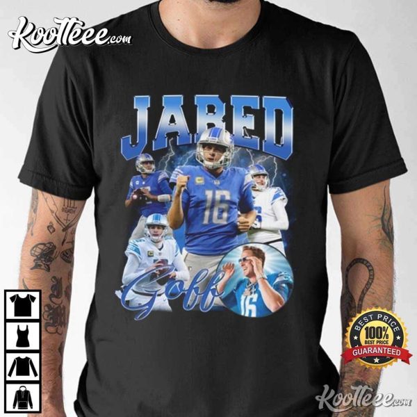 Jared Goff Vintage 90s Football T-Shirt