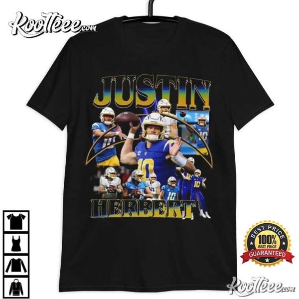 Justin Herbert Vintage 90s Graphic T-Shirt