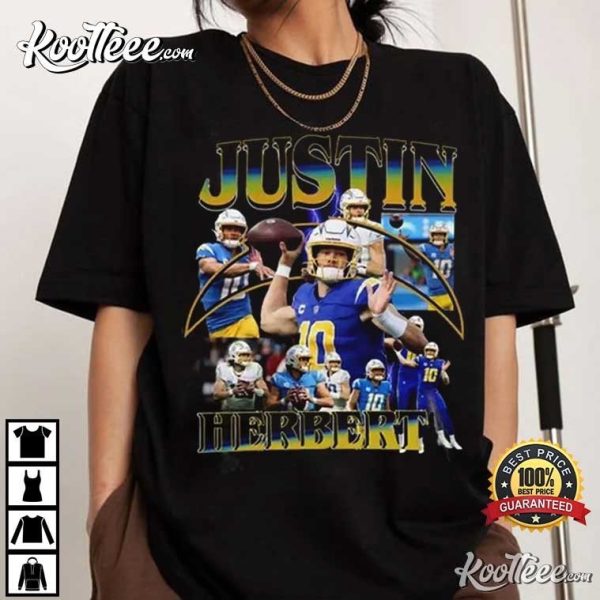 Justin Herbert Vintage 90s Graphic T-Shirt