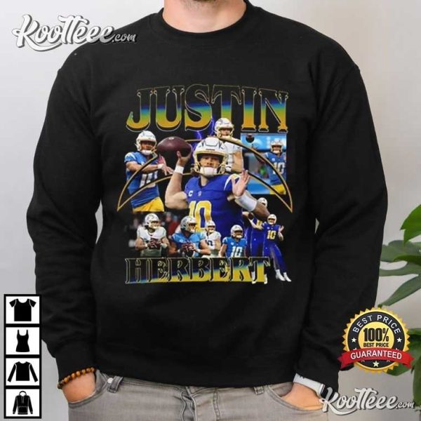 Justin Herbert Vintage 90s Graphic T-Shirt