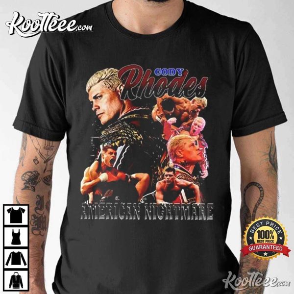 Cody Rhodes Vintage 90s Graphic Style T-Shirt