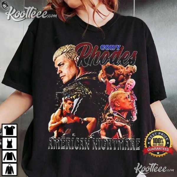 Cody Rhodes Vintage 90s Graphic Style T-Shirt