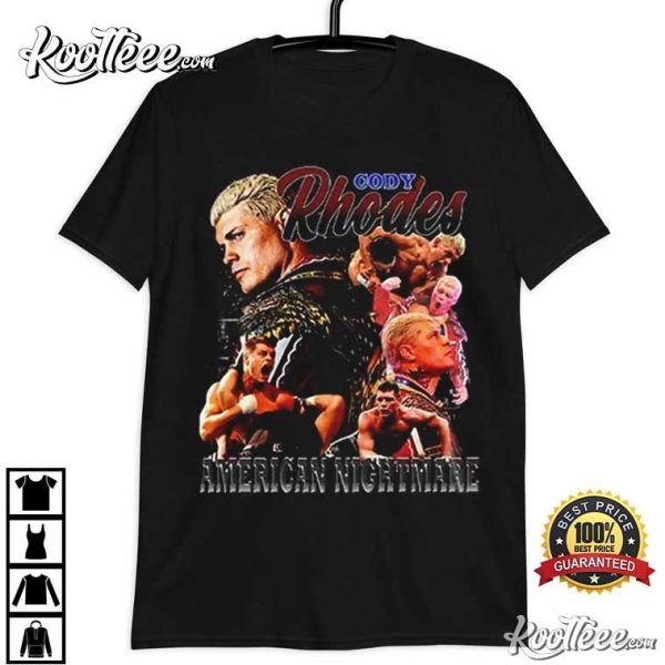 Cody Rhodes Vintage 90s Graphic Style T-Shirt