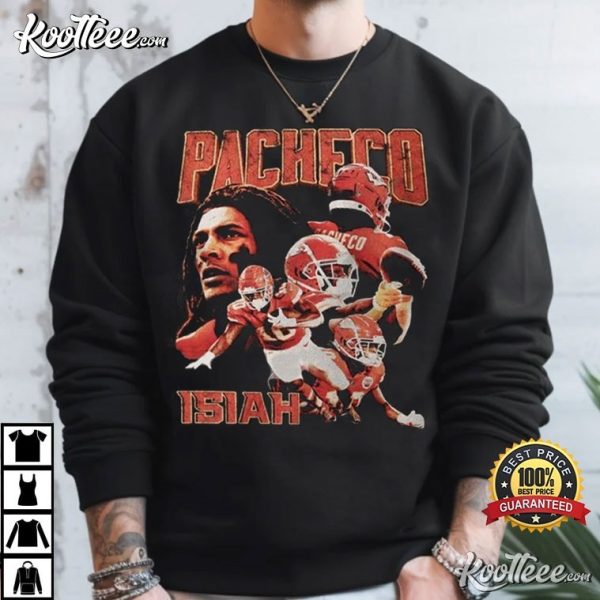 Isiah Pacheco Running Back Vintage 90s T-Shirt