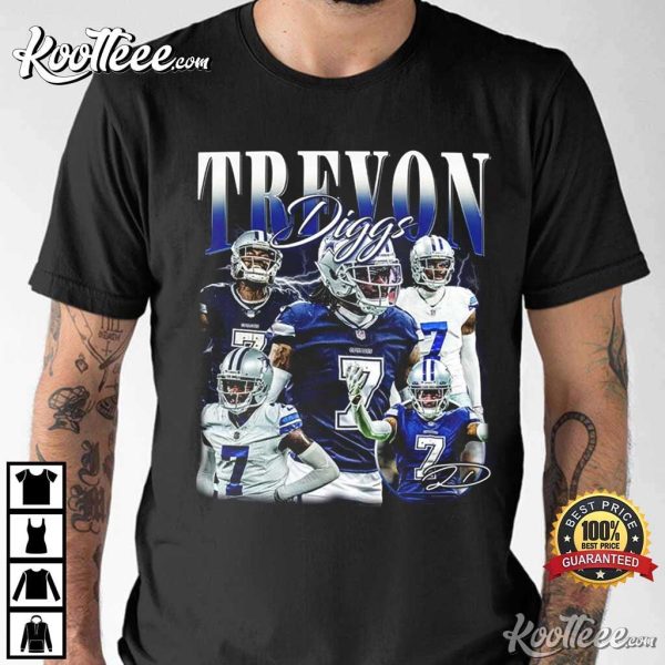 Trevon Diggs Dallas Football Vintage 90s T-Shirt