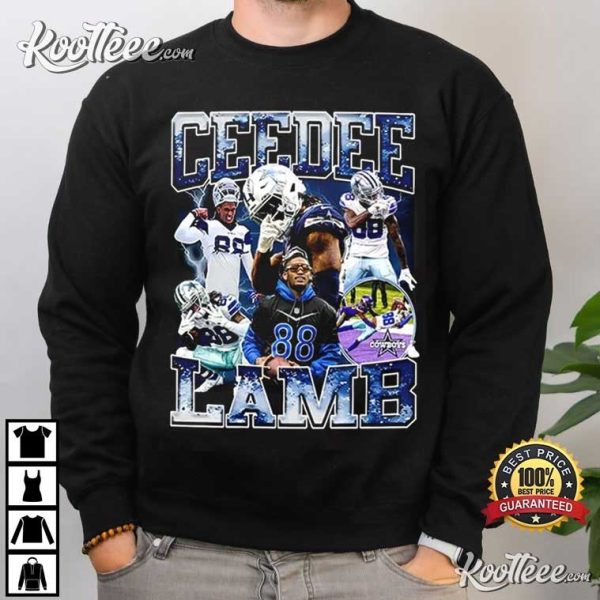 CeeDee Lamb Dallas Cowboys Vintage T-Shirt