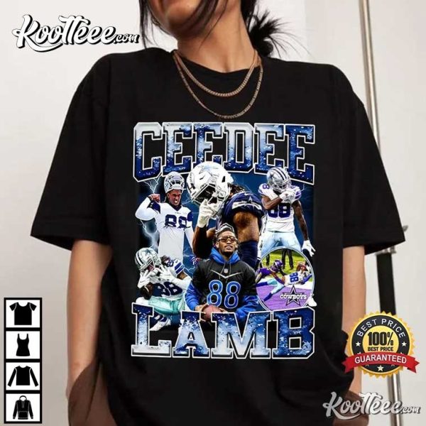 CeeDee Lamb Dallas Cowboys Vintage T-Shirt