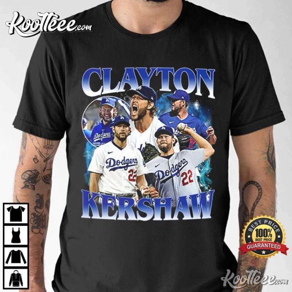 Clayton Kershaw LA Dodgers Vintage 90s T-Shirt