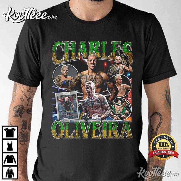 Charles Oliveira Do Bronx Vintage Gift For Fan T-Shirt