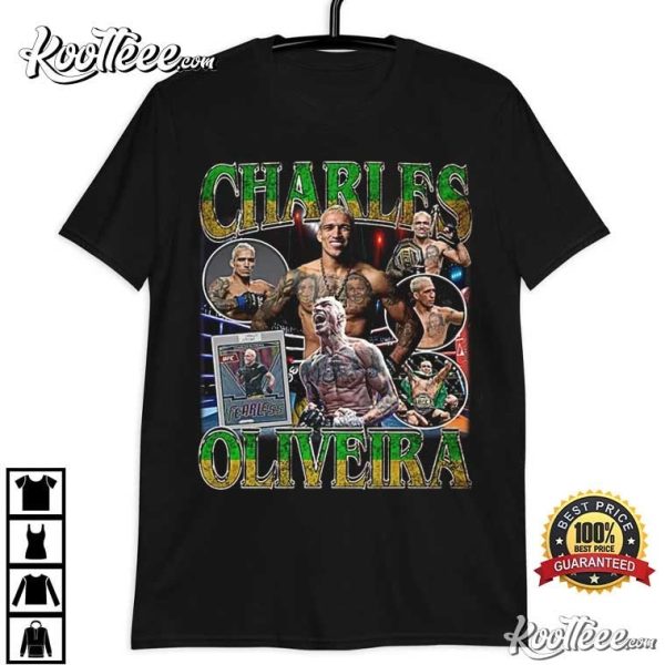 Charles Oliveira Do Bronx Vintage Gift For Fan T-Shirt