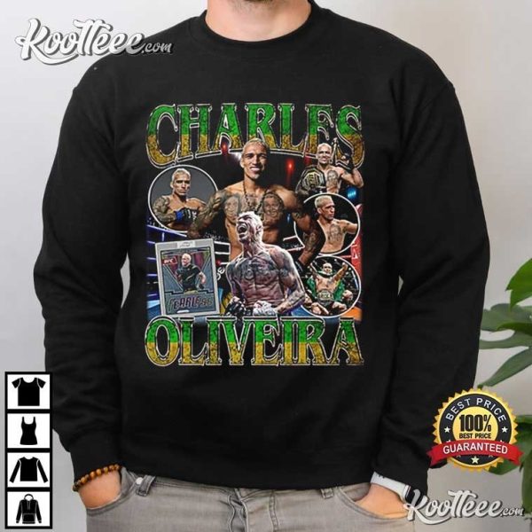 Charles Oliveira Do Bronx Vintage Gift For Fan T-Shirt