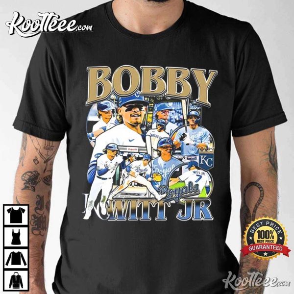 Bobby Witt Jr Kansas City Royals Vintage 90s T-Shirt