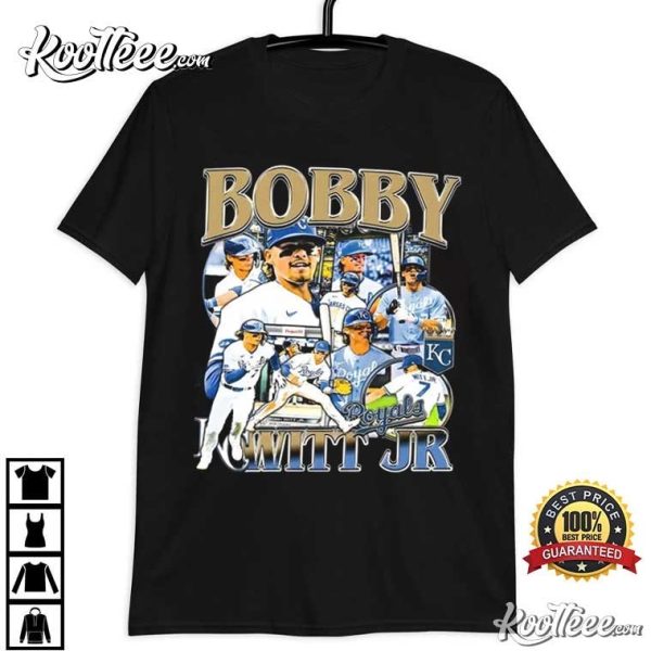 Bobby Witt Jr Kansas City Royals Vintage 90s T-Shirt