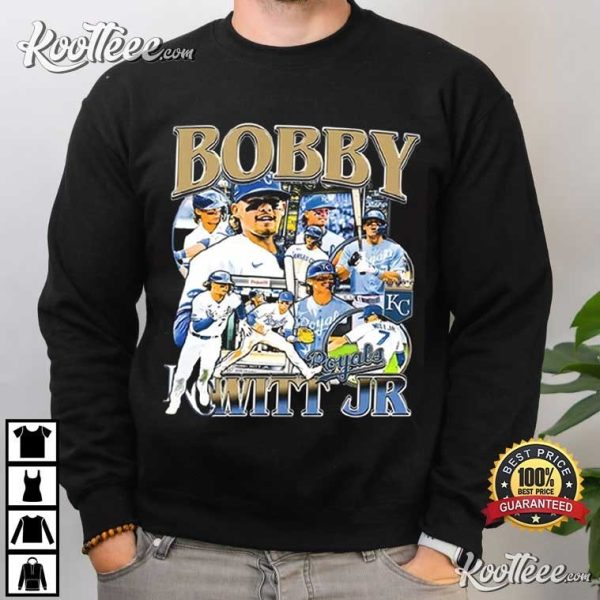 Bobby Witt Jr Kansas City Royals Vintage 90s T-Shirt