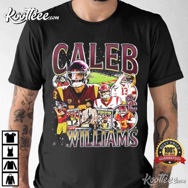 Caleb Williams Vintage 90s Graphic T-Shirt