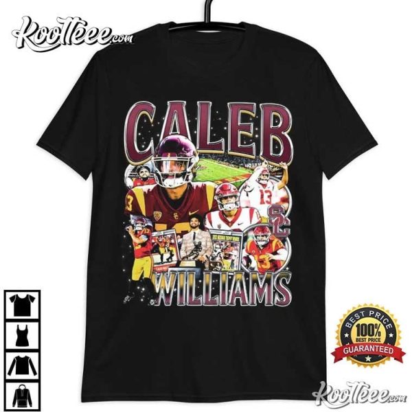 Caleb Williams Vintage 90s Graphic T-Shirt