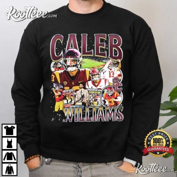 Caleb Williams Vintage 90s Graphic T-Shirt