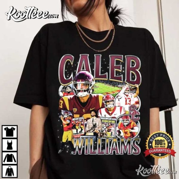 Caleb Williams Vintage 90s Graphic T-Shirt