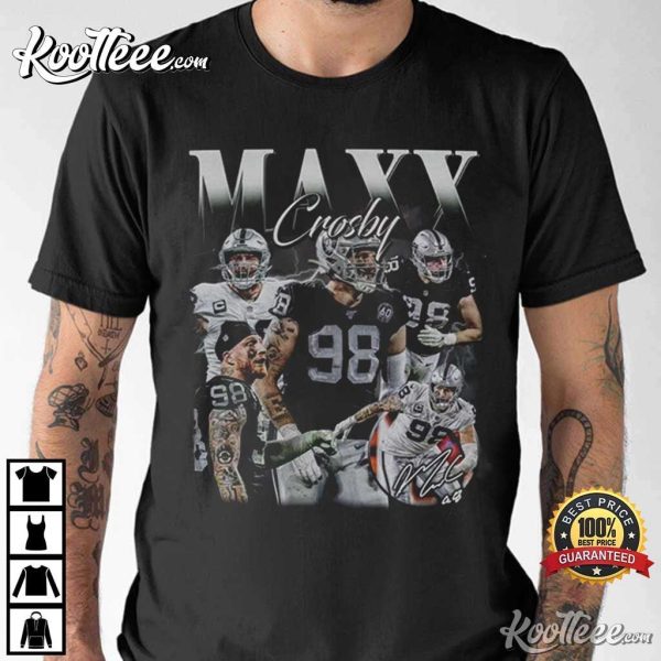 Maxx Crosby Las Vegas Football Vintage T-Shirt